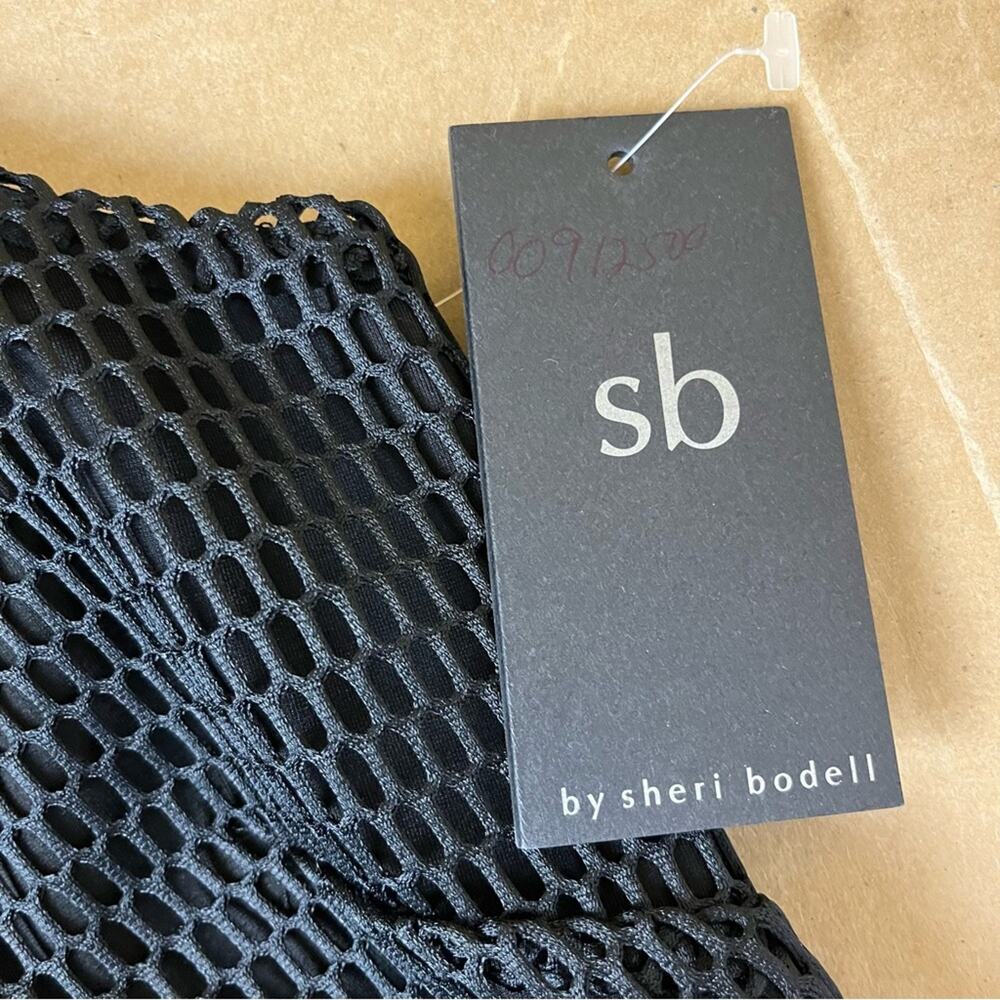SB by Sheri Bodell Black Eyelet Midi Dress - Picture 8 of 8